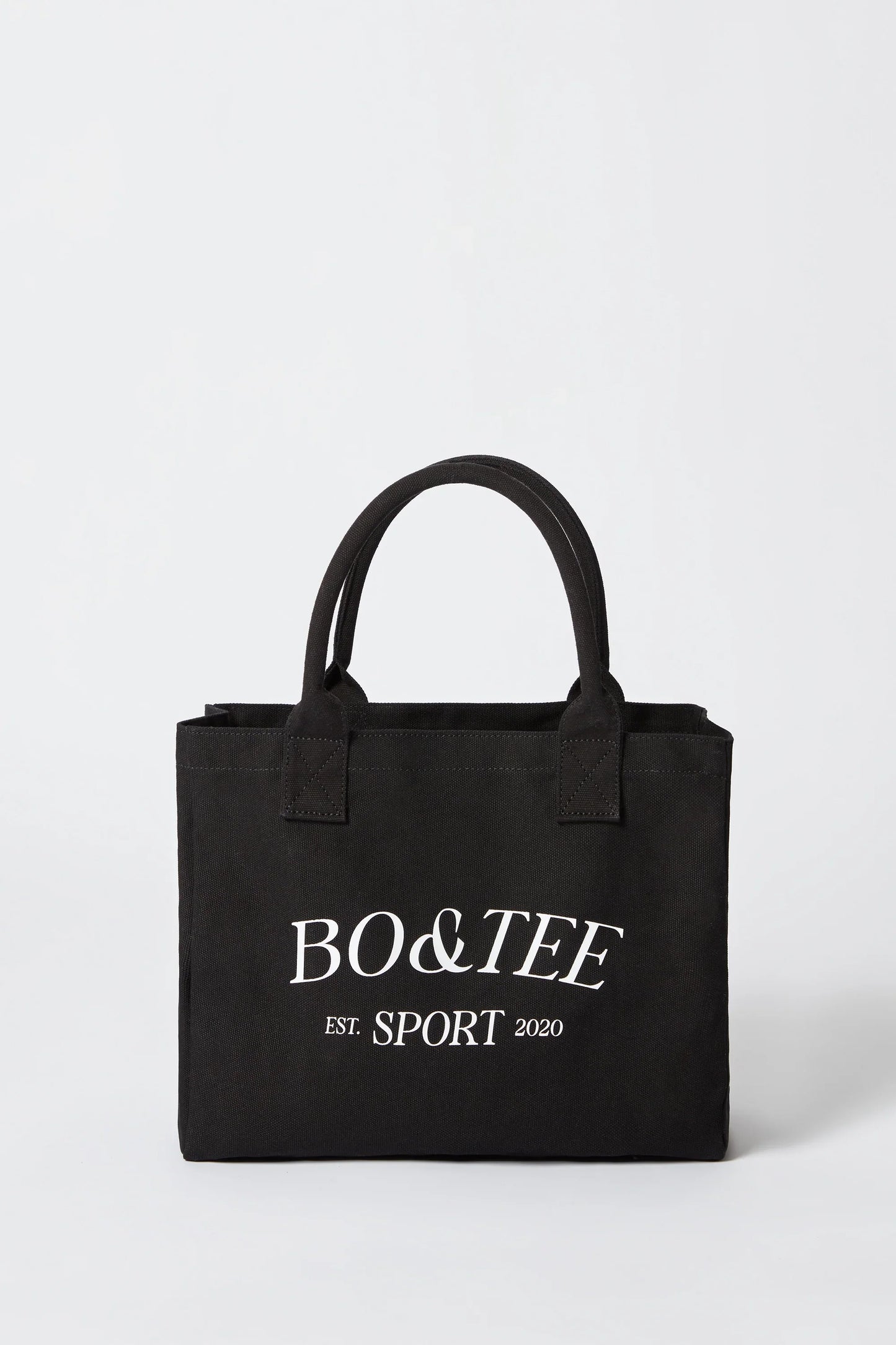 Small Canvas Tote Bag in Black