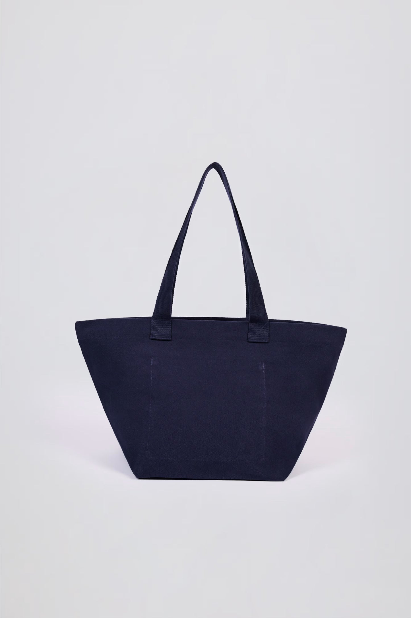 Oversized Tote Bag in Classic Navy