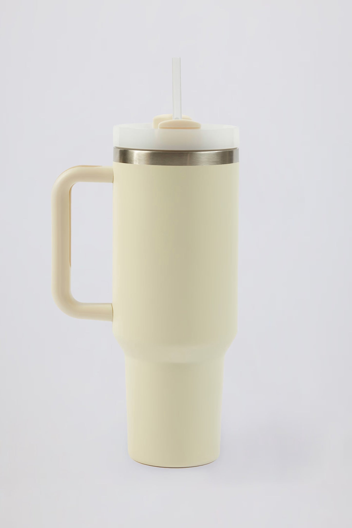 Stainless Steel Water Bottle in Cream