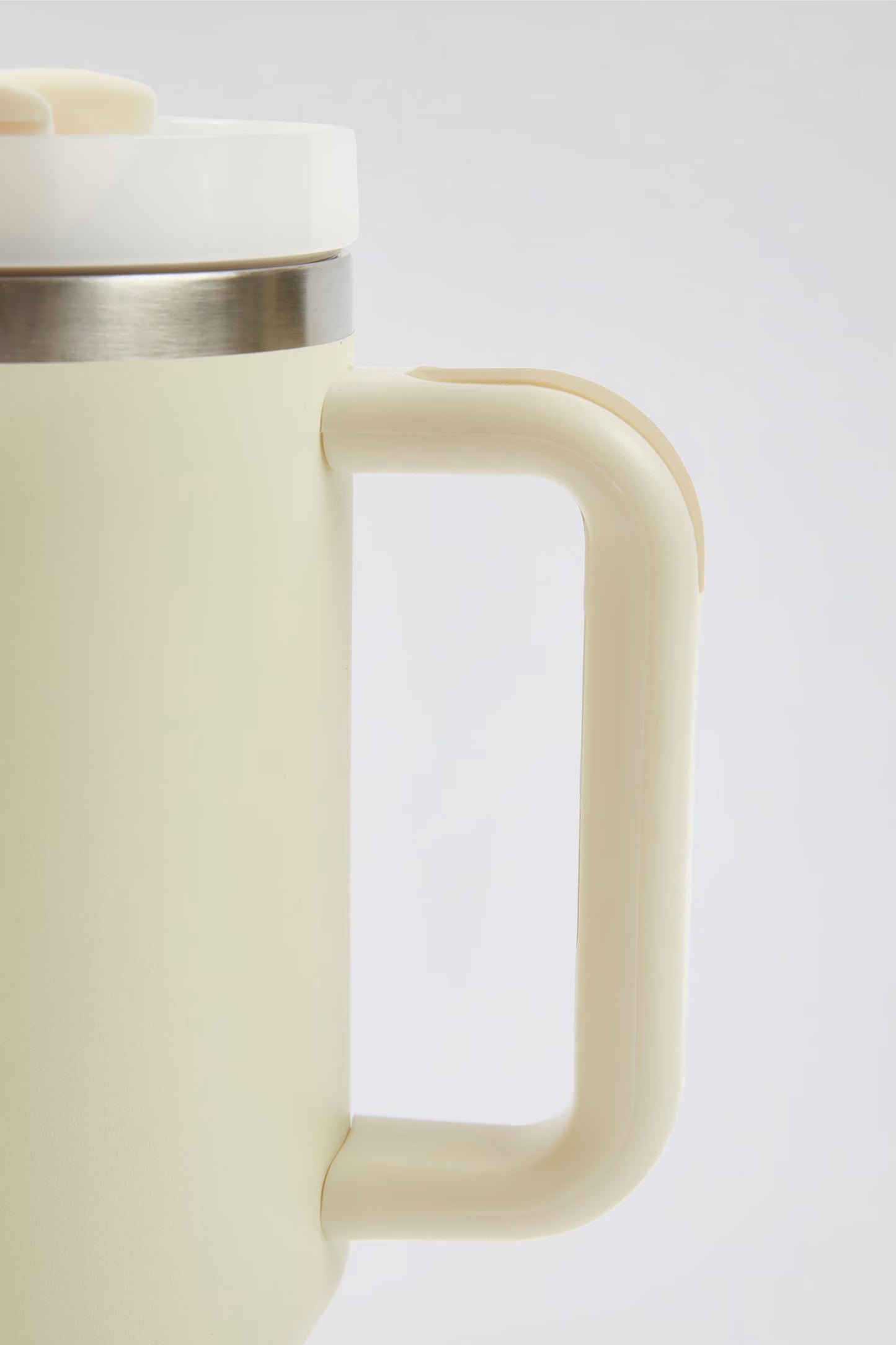 Stainless Steel Water Bottle in Cream